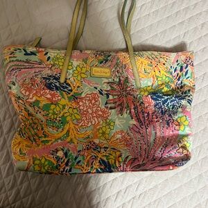 Lily Zipper top tote